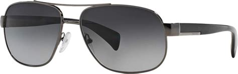 Prada Women's PR52PS Sunglasses, Gunmetal 